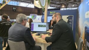 Stand eProtocole sur un salon professionnel